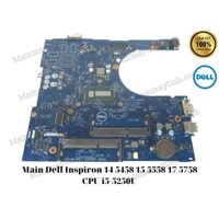 Main Dell Inspiron 14 5458 15 5558 17 5758 CPU i5-5250U
