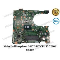 Main Dell Inspiron 3467 3567 CPU i5-7200U Share