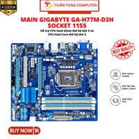 Main Gigabyte GA-Z77M-D3H Socket 1155 Bảo hành 1 Tháng - Phụ kiện máy tính hàng chính hãng