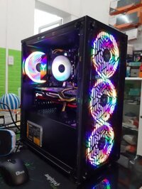 MAIN H110 / CORE I5 6500 / RAM 08G / VGA RX 570 4G GAMEING X / SSD 120G