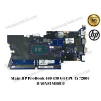 Main HP ProBook 440 430 G4 CPU I5 7200U DA0X81MB6E0