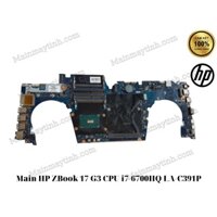Main HP ZBook 17 G3 CPU i7-6700HQ LA-C391P