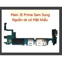 Main J5 prime Sam sung nguồn OK có mật khẩu