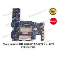 Main Lenovo G40-80 G40-70 Z40-70 NM-A272 CPU I5 4200U