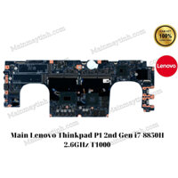 Main Lenovo Thinkpad P1 2nd Gen i7-8850H 2.6GHz T1000