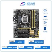 Main Máy Tính Asus H87-PLUS Bo Mạch Chủ Socket 1150 Chipset Intel H87 Support CPU Core I3, I5, I7