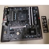 Main MSI A320M BAZOOKA, 4 khe ram, có khe M2 cắm SSD. Bo mạch chủ MSI A320M BAZOOKA cũ