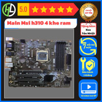 Main MSI H310M-VDHP plus (1151v2) 4 khe ram UP TO 64gb ram giá rẻ tặng keo tản nhiệt