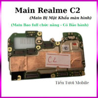 Main realme C2,bị mật khẩu màn hình ,full chức năng (có bảo hành)