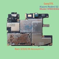 Main Xiaomi Redmi S2 (M1803E6G) 3/32 Nguyên Bản Lắp Dùng (Mi Account Ẩn)