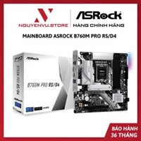Mainboard Asrock B760M Pro RSD4 WiFi Intel B760, LGA1700, 4x DDR4 128GB, M-ATX - Hàng Chính Hãng - Không có Wifi