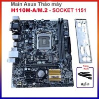 Mainboard Asus H110M DDR4 (SK1151) - Main máy tính tháo máy, NEW 98, 99%, Zin tháo máy Hàn quốc - Bảo hành tới 12 Tháng