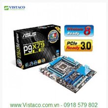 Bo mạch chủ - Mainboard Asus P9X79 LE - Socket 2011, Intel X79, 8 x DIMM, Max 128GB, DDR3