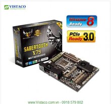 Bo mạch chủ (Mainboard) Asus SABERTOOTH X79 - Soket 2011, Intel X79, 8 x DIMM, Max 64GB, DDR3
