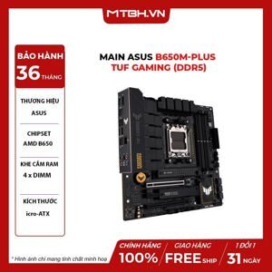 Bo mạch chủ - Mainboard Asus TUF Gaming B650M-Plus