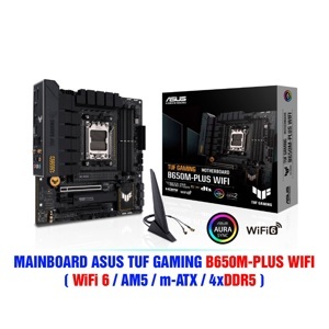 Bo mạch chủ - Mainboard Asus TUF Gaming B650M-Plus WIFI