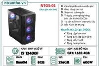 Mainboard B660M | I5 12400F | Ram4 8G | SSD 256GB | Case game | PSU 600W | Card GTX 1650 4GB | Tản nhiệt led | BH: 36T