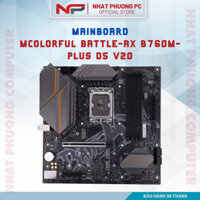 Mainboard Colorful BATTLE-AX B760M-PLUS D5 V20 | Intel B760, LGA 1700, M-ATX, 4 khe DDR5