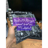 Mainboard dual x79 socket 2011 hỗ trợ nvme, dual pci