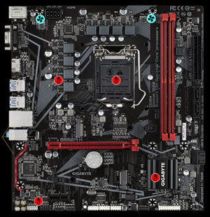 Mainboard Gigabyte B560M H