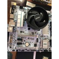 Mainboard MSI B350M MORTAR ARCTIC hàng qua sử dụng. Bo mạch chủ MSI B350M MORTAR ARCTIC