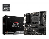 Mainboard MSI B550M-A PRO Motherboard (AMD Ryzen 3000 3rd Gen AM4, DDR4, M.2, USB 3.2 Gen 1, HDMI, Micro ATX)             So sánh