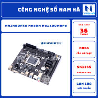 Mainboard Nasun H81/ SK1150/ 1 cổng HDMI/ 1 cổng Nvme - M2 Chipset Mới
