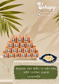 Maishe điều hộp vuông 150gr vị caramel