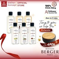 Maison Berger - Tinh Dầu Đèn Xông Woody & Herbal - Hương Trầm và Cây Cỏ- 500ml