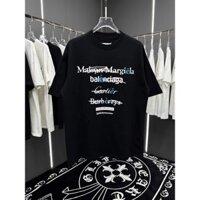 Maison Margiela / Áo thun ngắn tay thường ngày cuối tuần với phong cách tối giản và dáng rộng vừa vặn