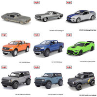 Maisto 1: 24 1967 Ford Mustang GT Làm phiên bản sửa đổi cũ Bộ sưu tập mô hình ô tô mô hình chính xác đúc chi tiết cao