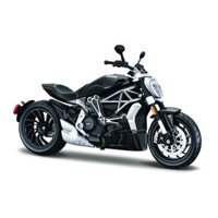 Maisto 112 DUCATI X Diavel S 2021 Maisto 112 DUCATI X Diavel S 2021 Mẫu Xe Đạp Xe Máy Thành Phẩm