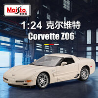 Maisto Chevrolet Corvette Z06 Hợp Kim Xe Thể Thao Xe mui trần Đua Xe Hiển Thị Mô Hình Bộ Sưu Tập 1: 24