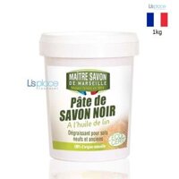 Maitre Savon Black Soap Paste with Linseed Oil