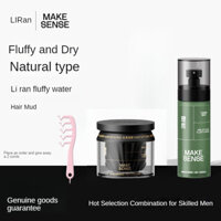 Make Sense Nam Hình Dạng Lông Tơ Chống Nước Tóc Vỡ Màu Đen Vàng Tạo Kiểu Xịt Pioneer Air Hair Clay Lâu Dài Tạo Kiểu Xịt