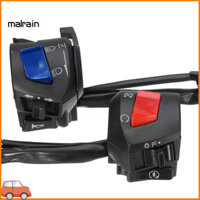Mal- 2 Cái / bộ Công tắc điều khiển đèn báo rẽ còi xe máy đa năng