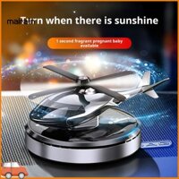 Mal- Máy bay chiến đấu chạy bằng năng lượng mặt trời Máy bay làm mát không khí ô tô Hình dạng sáng tạo Máy khuếch tán tinh dầu tự động Trang trí xe hơi