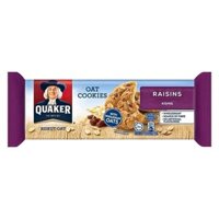 Malaysia nhập khẩu QUAKER QUAKER Bột yến mạch Hạt Nho khô 108g Bánh quy Bánh quy Đồ ăn nhẹ thông thường