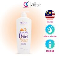 [Malaysia] Sữa tắm trắng ngọc trai Elizzer Royal Jelly Pearl dưỡng da trắng hồng, mềm mại chai 1000ml