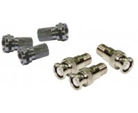 Male F + BNC CONNECTOR F5 + BNC-03