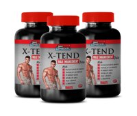 Male libido Enhancement - X-TEND - Male Enhancement Pills - l-arginine Extra Strength - 3 Bottles 180 Tablets