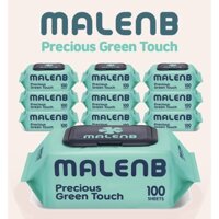 [Malenb] Khăn ướt cao cấp cho bé sản xuất tại Hàn Quốc dành cho bé nhạy cảm 100 tờ x 10 gói 4 lớp Dập nổi Thành phần có nguồn gốc tự nhiên Không mùi Không gây dị ứng 55gsm