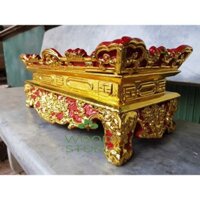 MÂM BỊCH-MÂM TẾ-BỆ ĐỂ CHÉN NƯỚC-ĐỒ THỜ CÚNGdài 42 cao 20 sâu 18 - ĐÚNG MẪU ĐÚNG GIÁ - HÀNG THẬT TẠI XƯỞNG