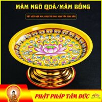 Mâm Bồng Hoa Sen, Mâm Ngũ Quả, Đĩa Thờ Cúng, Đĩa Để Trái Cây Cao Cấp Sang Trọng Bền Đẹp Mãi Với Thời Gian