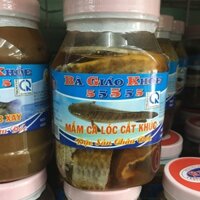 Mắm cá lóc cắt khúc 500gr bà giáo khỏe đặc sản An Giang hsd 6 tháng