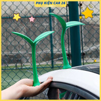 Mầm cây xanh gắn nóc xe hơi Bền bỉ, chống mài mòn, sáng tạo - Trang trí ngoại thất ô tô