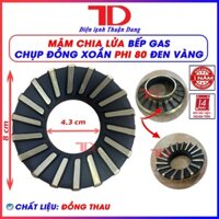 Mâm chia lửa bếp ga dương Duxton DG-716, Duxton DG-740, Duxton DG-741, Duxton DG-795, Duxton DG-826, Chụp đồng xoắn