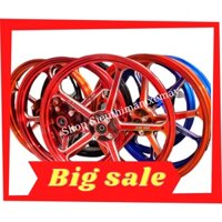 Mâm CNC dùng cho xe Exiter 150-155 bản nhỏ 1.6 trước sau