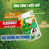 Mầm Đậu Nành Collagen Tăng Vòng 1 Hena 500G Bột Mầm Đậu Nành Nguyên Xơ Cao Cấp Tăng Vòng 1 Hiệu Quả