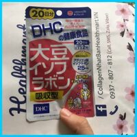 Mầm đậu nành DHC Nhật bổ sung isoflavone tự nhiên